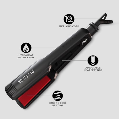Image of FHI Heat Platform Pro Styling Tourmaline Hair Straightener for All Hair Types