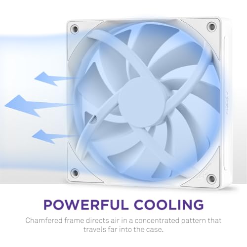 Image of F120Q - 120mm Quiet Airflow Fans - Single - White