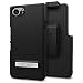 Seidio Surface with Kickstand Case and Holster Combo for BlackBerry KEYOne (Black/Black)