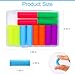 Maoerdental 12PCS Aligner Chewies, Aligner Trays Chompers for Invisalign, Orthodontic Chompers Retainer Trays Seaters with Travel Carrying Case (Mix Colors)
