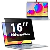 ✔ PROTECTION OCULAIRE HYBRIDE : Notre filtre de confidentialité 16 pouces utilise des matériaux de filtrage optique japonais et une technologie antireflet d'un fabricant allemand, bloquant efficacement 95 % des reflets. Il réduit la lumière bleue et les rayons UV de 92 %, les reflets de plus de 90 % et filtre la lumière nocive pour protéger vos yeux. Sa haute transparence et sa couche protectrice intégrée renforcée offrent des images haute résolution tout en protégeant votre écran des rayures. C'est le filtre de confidentialité idéal pour votre ordinateur portable et vos yeux.