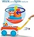 Mega Bloks First Builders Toddler Building Toy Set, Block Spinning Wagon with 20 Pieces and Storage, 1 Figure, Ages 1+ Years