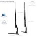 VIVO Universal LCD Flat Screen TV Table Top VESA Mount Stand Black | Base fits 22" to 65" (STAND-TV00Y)