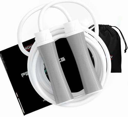 Weighted Jup Rope - Preiu Heavy Jup Ropes With Adjustable Extra Thick Cable, Aluiniu - View #3