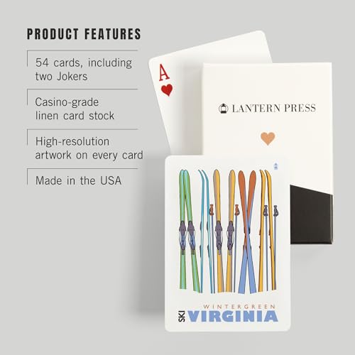 Baraja de Póker Wintergreen Virginia 52 cartas miniatura 3