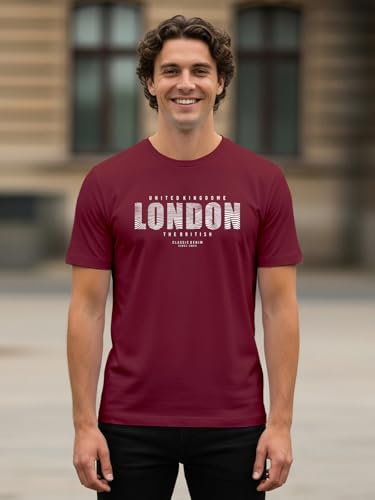 Image of XENOVAURBAN Men's Printed T-Shirt Combo Pack of 3 | Regular Fit Cotton Tshirts for Man - PRNT2