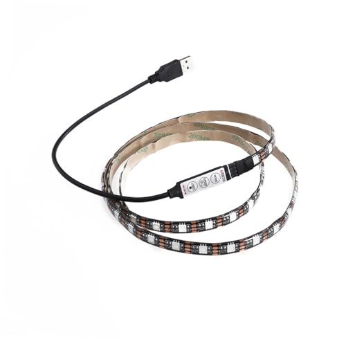 Tira Led RGB Flexible 1m con Control USB miniatura 1