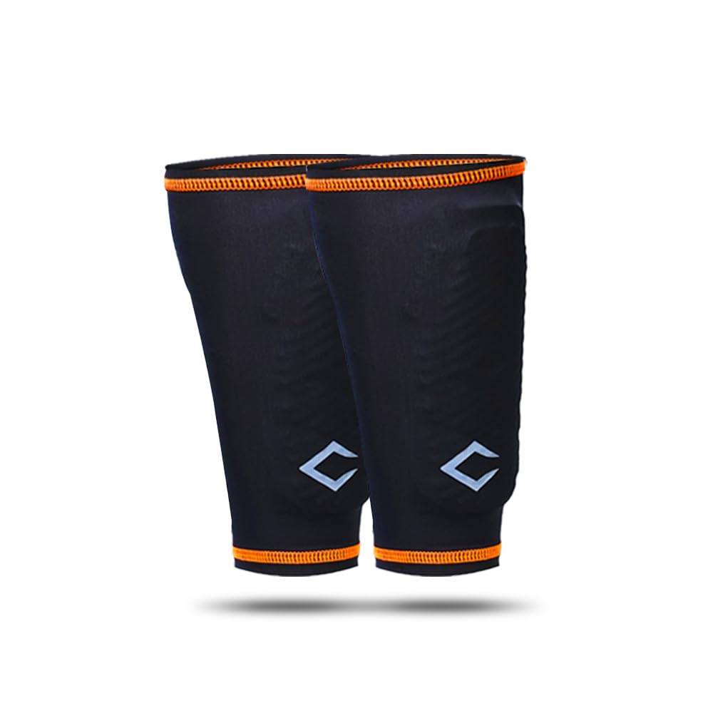 Captain Pro-Sleeves for Shin Guard Support, Stretchy Elastic Material,Football Shinguard Supporter,Supporter for Football Shinguards Sports Sleeves,Shinguard Sleeves