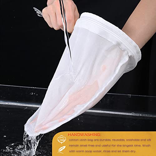 Wmkgg EA-021 Ultra Fine Mesh Strainer Bags, Reusable Mesh Filter Bags thumb #6