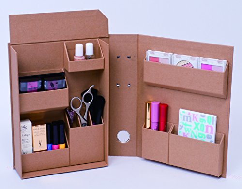 Image of Nakabayashi LST-FB5KR Lifestyle Tool Storage Box File B5 Craft