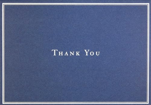 How to Write a Professional Thank You Email That Leaves a Mark! 7 Navy Blue Thank You Notes (Stationery, Note Cards, Boxed Cards)