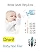 Drarif 14-in-1 Electric Baby Nail Trimmer Set with LED Light - Safe, Quiet, and Portable Manicure Kit for Babies and Mothers (Light Blue)