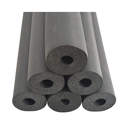 Ymoo Tuyau d'isolation à éponge en Caoutchouc à Haute densité, Manche de Pare-Chocs de Protection d'eau, Manche en Mousse de Cheveux en Caoutchouc, 1 Morceau (Size : 0.24" IDx0.35 Wallx5.9ft) Cover