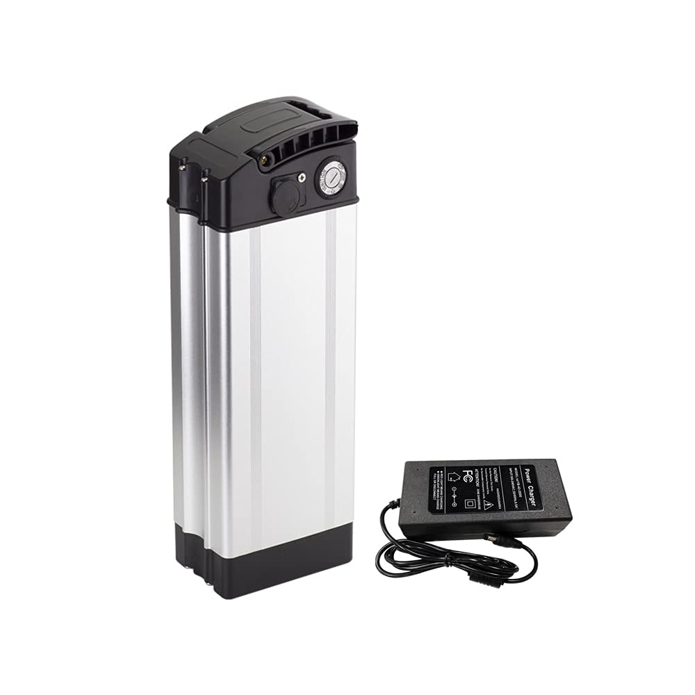 SeilylankaWith charger 48V 13S5P 17.5Ah ebike battery Li-ion electric bicycle Whitebait Haiba shape 370x90x135mm