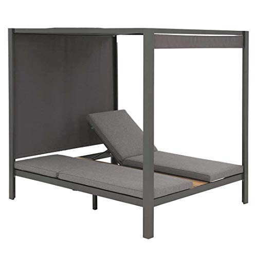 OUTLIV. Daybed Arezzo, Outdoor, Aluminiumgestell, inkl. Kissen,...