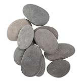 Alipis Piedras para Pintar para Manualidades Infantiles 10 Piezas de Guijarros Pulidos de Río 3-5 CM Superficie Lisa y Segura para Aptas para Pintura Creativa y Decoración de