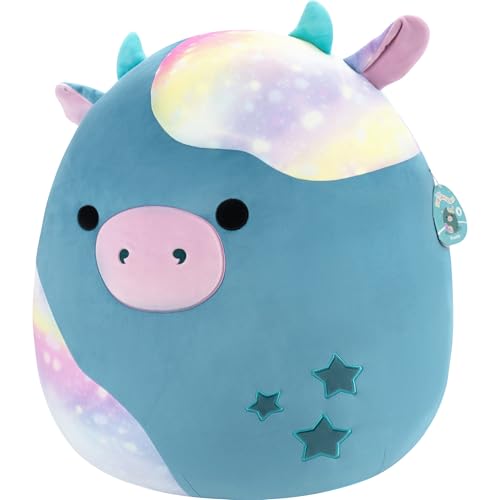 Squishmallows Original 24in Presto The Teal Galaxy Cow – Official Jazwares Plush (Jumbo) by Squishmallows - Image 2