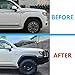 Car Fender Flares Kit Compatible with Toyota Land Cruiser 300 Series LC300 2021-2024 Flares Mudflap Kit Mud Guard Car Accessories(Style 2)