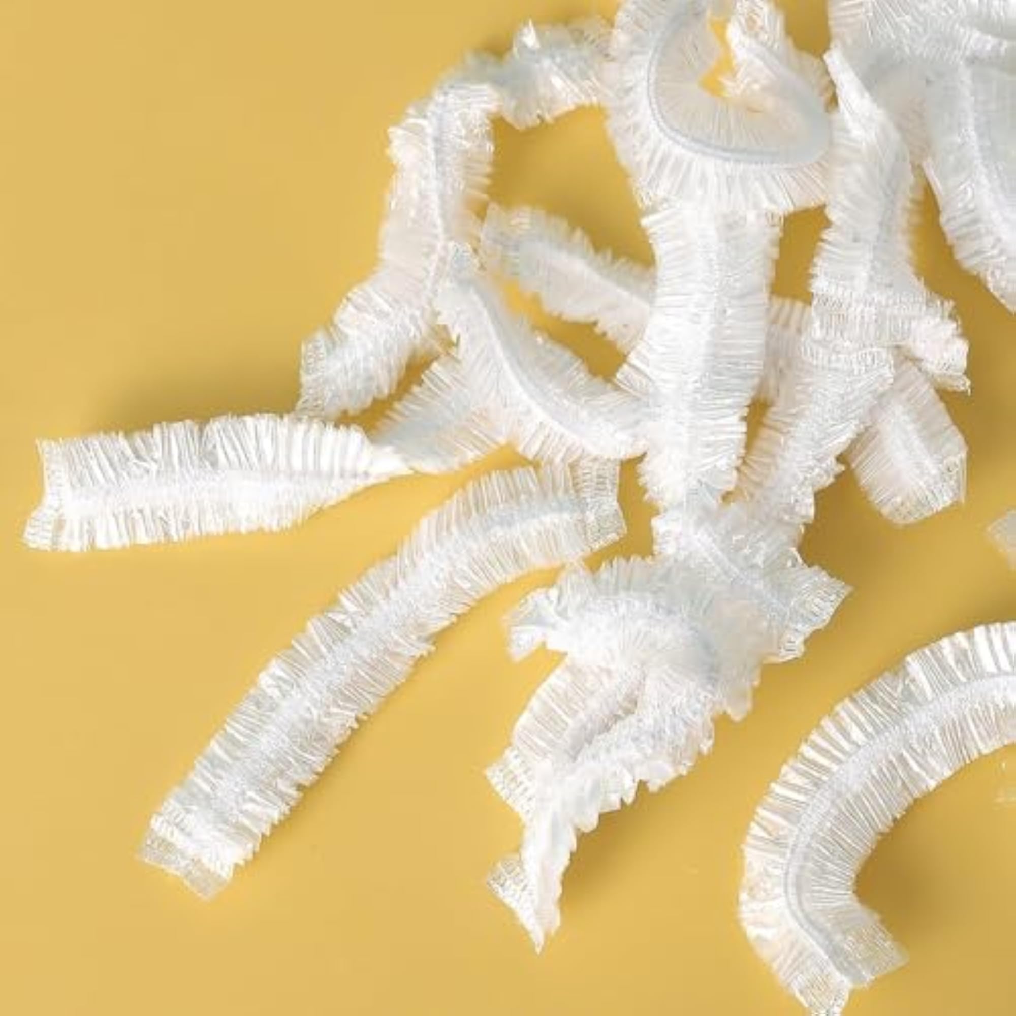Disposable Food Covers, 100 Pcs Elastic Plastic Wrap