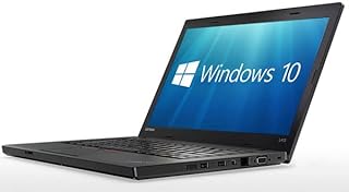 Lenovo ThinkPad L470 Laptop - 14" HD Intel Core i5-7200U 8GB 256GB SSD WebCam WiFi Bluetooth Windows 10 Professional 64-bit PC Laptop (Renewed)