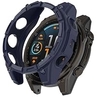 Compatibel met Garmin Quatix 8 51 mm hoesje, TPU schokbestendig pantser