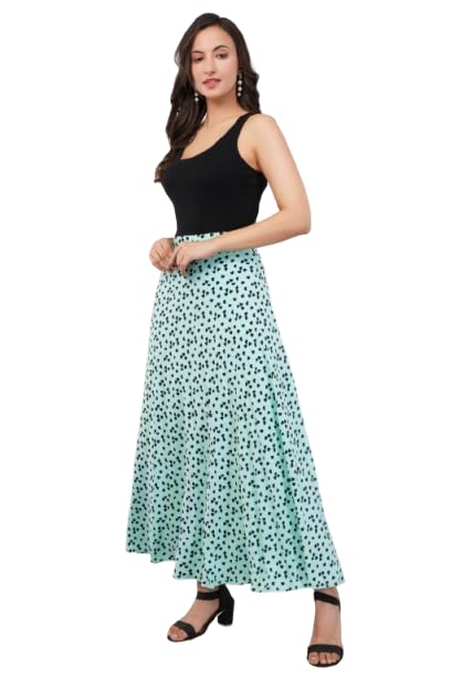 Image of Women's Printed Maxi Wraparound Skirt