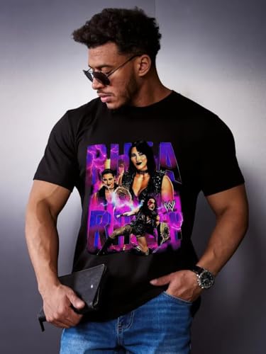 Men Rhea Wrestling Sport Ripley Shirts Wrestling Sport Fans T-Shirt Fashion Cotton Shirts Short Sleeve T-Shirt Women3