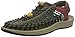 KEEN Herren Uneek Sandalen, Forest Night/Red Dahlia, 44 EU