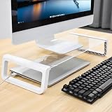 Grand espace de rangement sous le rehausseur pour clavier, souris, outils d'écriture ou console de jeu. Charge maximale : environ 5 kg