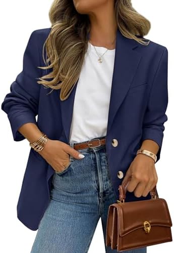 PRETTYGARDEN 2026 Blazers for Women Business Casual Long Sleeve L...