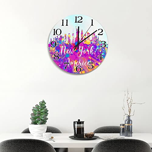 Horloge murale chaleureuse style ferme décoration maison cocooning - 6