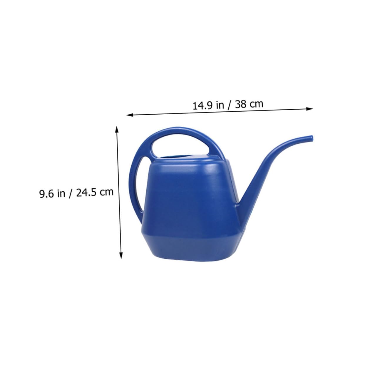 TOYANDONA 2 Piezas Regadera de Jardín de Gran Capacidad Color Azul Oscuro para Riego de Plantas y Suculentas Diseño de para Difíciles Útil Jardinería Interior y Exterior