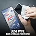 Windex Electronic Cleaning Wipes, Pre-Moistened Screen Wipes for TVs, Phones, and Other Electronics, Resealable for a Freshness Lock, 25 Count