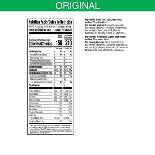 Kellogg's Corn Flakes Breakfast Cereal, Kids Cereal, Family Breakfast, Large Size, Original, 12Oz Box (1 Box) #TOP2