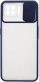 Plastic Back Cover For Oppo A73, Navy Most-A73-2