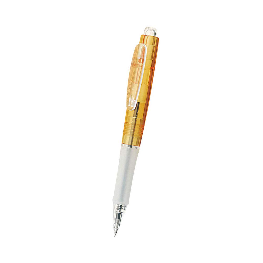 Amazon | プラチナ グラマーミニボールペン クリアイエロー | 油性