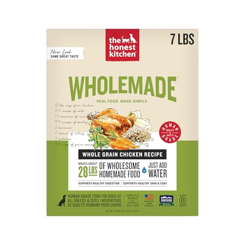 The Honest Kitchen Dehydrated Whole Grain Chicken Dog Food, 7 lb Box