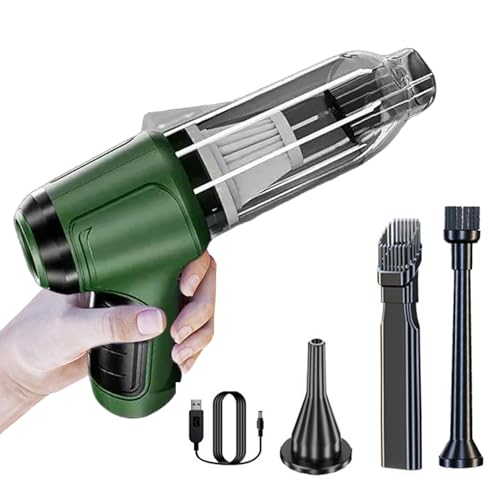 ハンディクリーナー | 9000Pa ハンディ ブロワー | コードレス 充電式 ポータブル 車用 掃除機,自動車、トラック、トラクター、SUV、車両、家庭、職場、コンピューター、デスクトップ用