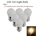 Ashia Light 12 Volt LED Bulb,Soft White,E26 Screw Base,3W (Replaces 25 Watts Incandescent Bulb), Low Voltage Light Bulbs For RV Camper Marine