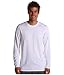NIKE Mens Legend Poly Long Sleeve Dri-Fit Training Shirt White/Carbon Heather 377780-100 Size Large