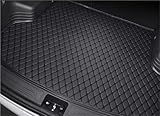 Bandeja Maletero Para Peugeot 408 2014-2024 Alfombrillas Maletero Coche Revestimiento Carga Interior Vehículo Impermeable Alfombrilla Maletero Coche(Black with black)