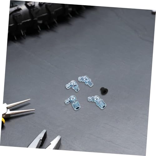Kit assortiment graisseurs robustes en coffret de rangement avec capuchons étanches - 6