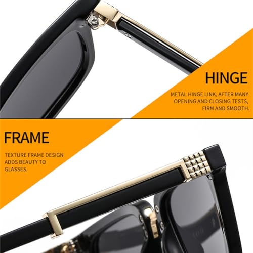 Lunettes de soleil rétro UV400 pour bloquer les reflets sans perdre de clarté
