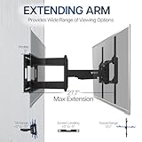 VIVO 60 to 120 inch Large Screen Heavy Duty TV Wall Mount for LCD LED Flat and Curved Screens, Articulating Swivel Mount, Max VESA 900x600mm, Black, MOUNT-VW120M - Image 5