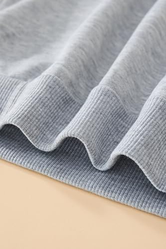 Image of Akyzic Boys Sweatshirts Cotton Long Sleeve Crewneck Pullover Toddler Kids Winter Warm Shirt Sweater Tops 3t-8t