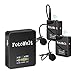 Produktbild Fotowelt Wireless Lavalier Mikrofon mit 2 wiederaufladbaren Mini-Revers Lavalier Mikrofon für DSLR-Kameras, iPhone, Canon, Nikon, Sony, Camcorder, Aufnahme, YouTube, Vlogging (2TX + 1RX)