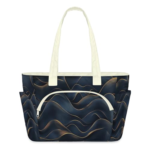 Sac fourre-tout léger matelassé grand sac à bandoulière zippé ultra résistant