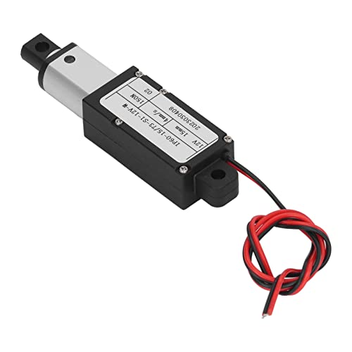 Actuador lineal micro de 12V para sofá o elevador, carrera de 15mm con aleación de aluminio 5