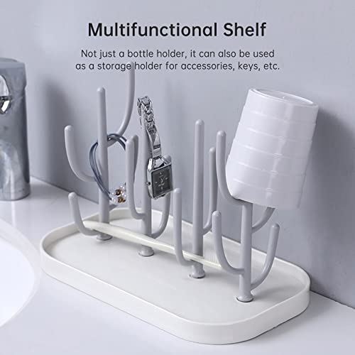 XCDMJ Trockenständer Babyflaschen, Abtropfhalter Babyflaschen Flaschen, Babyflaschen Trockengestell Flaschenständer Abtropfständer für Flaschen Bechern und Babyflaschen Zubehör