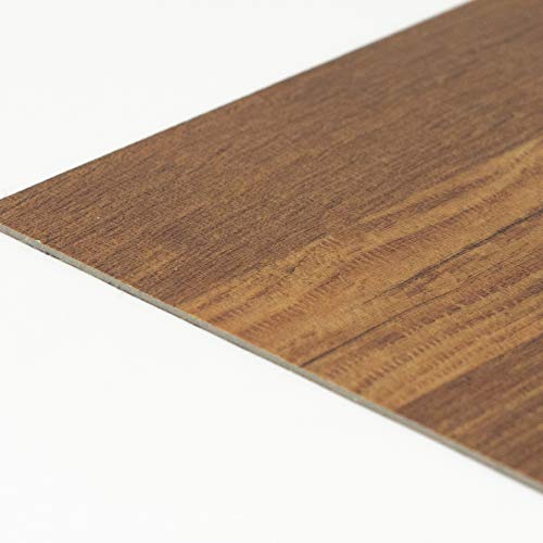 Floorpops Fp3324 Parquet Peel & Stick Floor Tiles, Brown #TOP1
